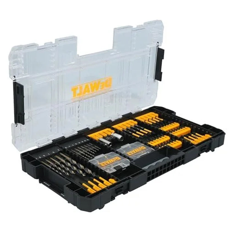 Flextorq 100-Piece Impact Driver Bit Set DWANGFT100SET