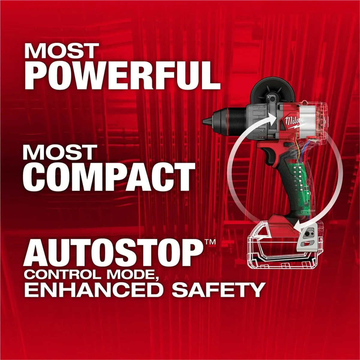 M18 18V, 5.0Ah 1/2 in Cordless Drill Driver, 2000 RPM