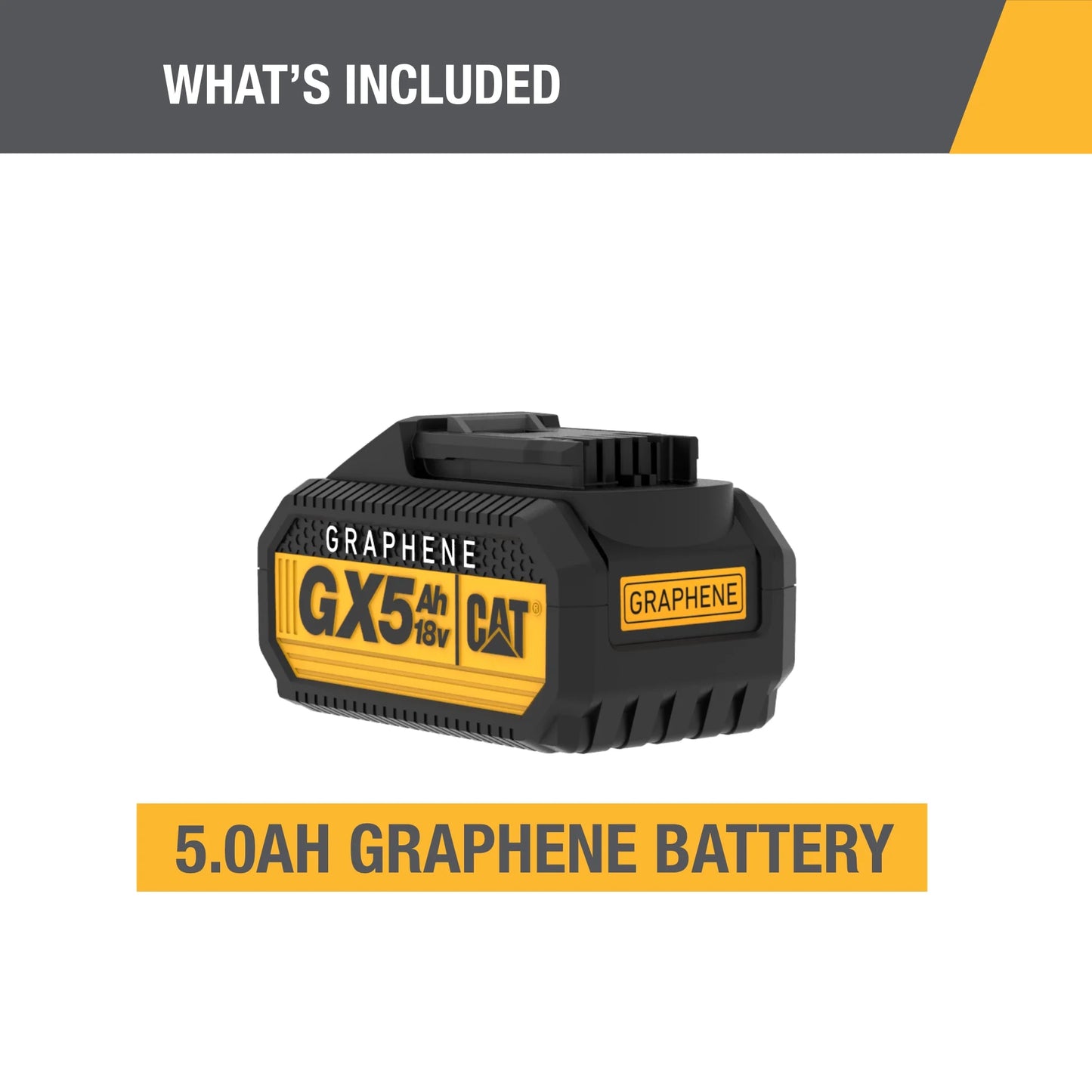 Caterpillar Cat® GXB5 18V 1 for ALL 5Ah Graphene Battery