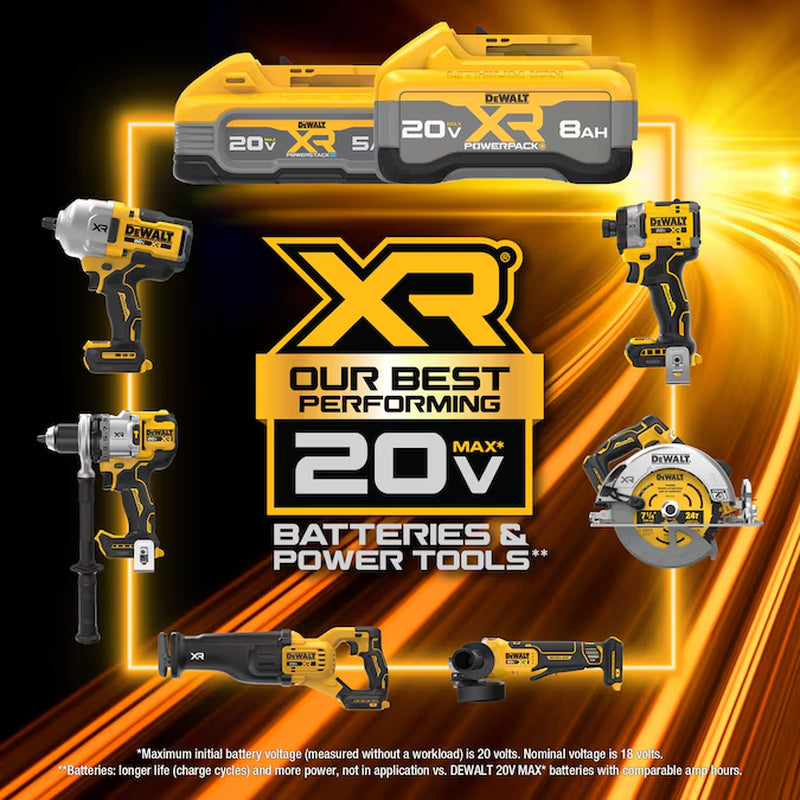 XR POWERPACK 20 -Volt 1 -Pack Lithium-Ion ( 8 Ah Battery )