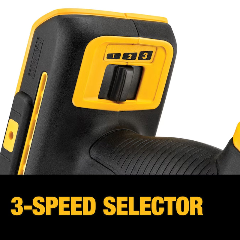 XR 20-Volt Max Cordless Brushless 3-Speed 8 -Piece Oscillating Multi-Tool with Soft Case 1 -Batteries Included