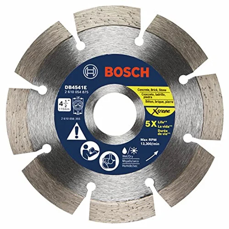 Genuine 4-1/2" Xtreme Segmented Rim Diamond Blade - DB4541E
