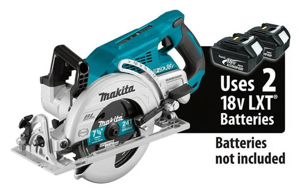 Cordless Circ Saw,7-1/4 in Blade Dia XSR01Z