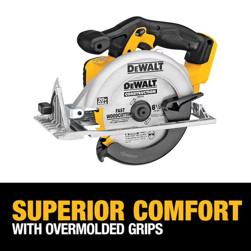 20-Volt Max 6-1/2-In Cordless Circular Saw