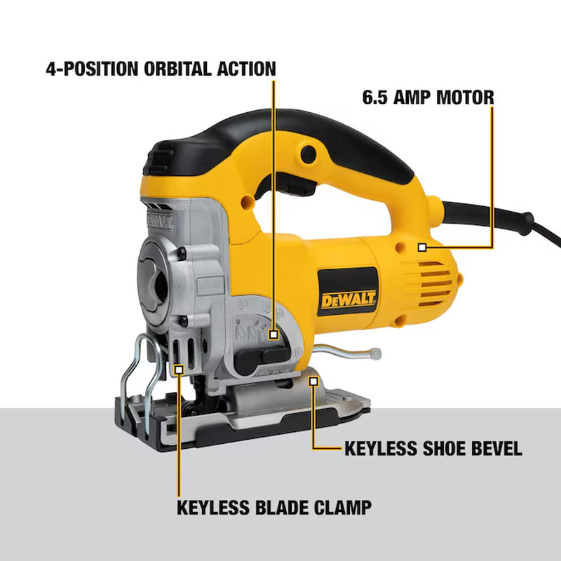 6.5 -Amp Variable Speed Keyless Jigsaw