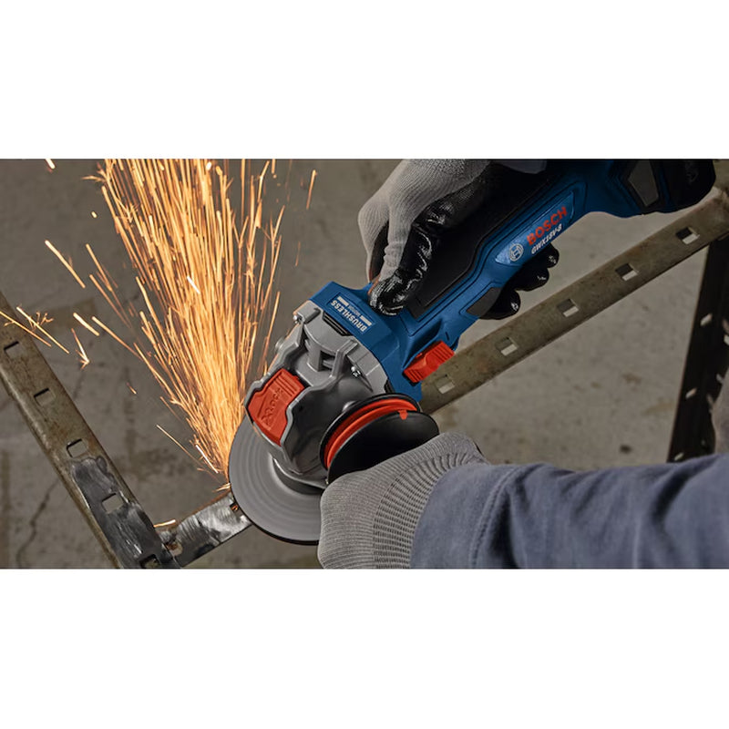 X-LOCK 4.5-In 18-Volt Sliding Switch Brushless Cordless Angle Grinder