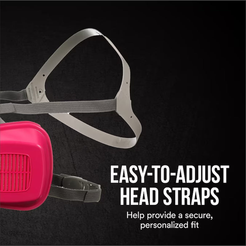 OV Grey Reusable P100 Multi-Purpose Half Face Respirator