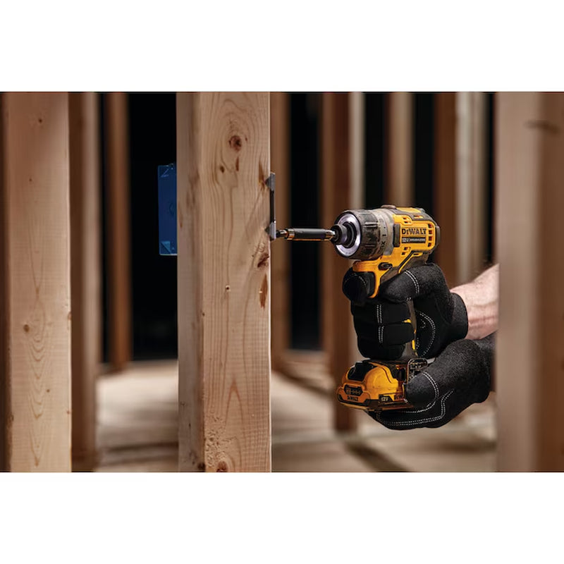 XTREME 12-Volt Max Brushless 1/4-In Cordless Screwdriver (Battery Included and Charger Included)