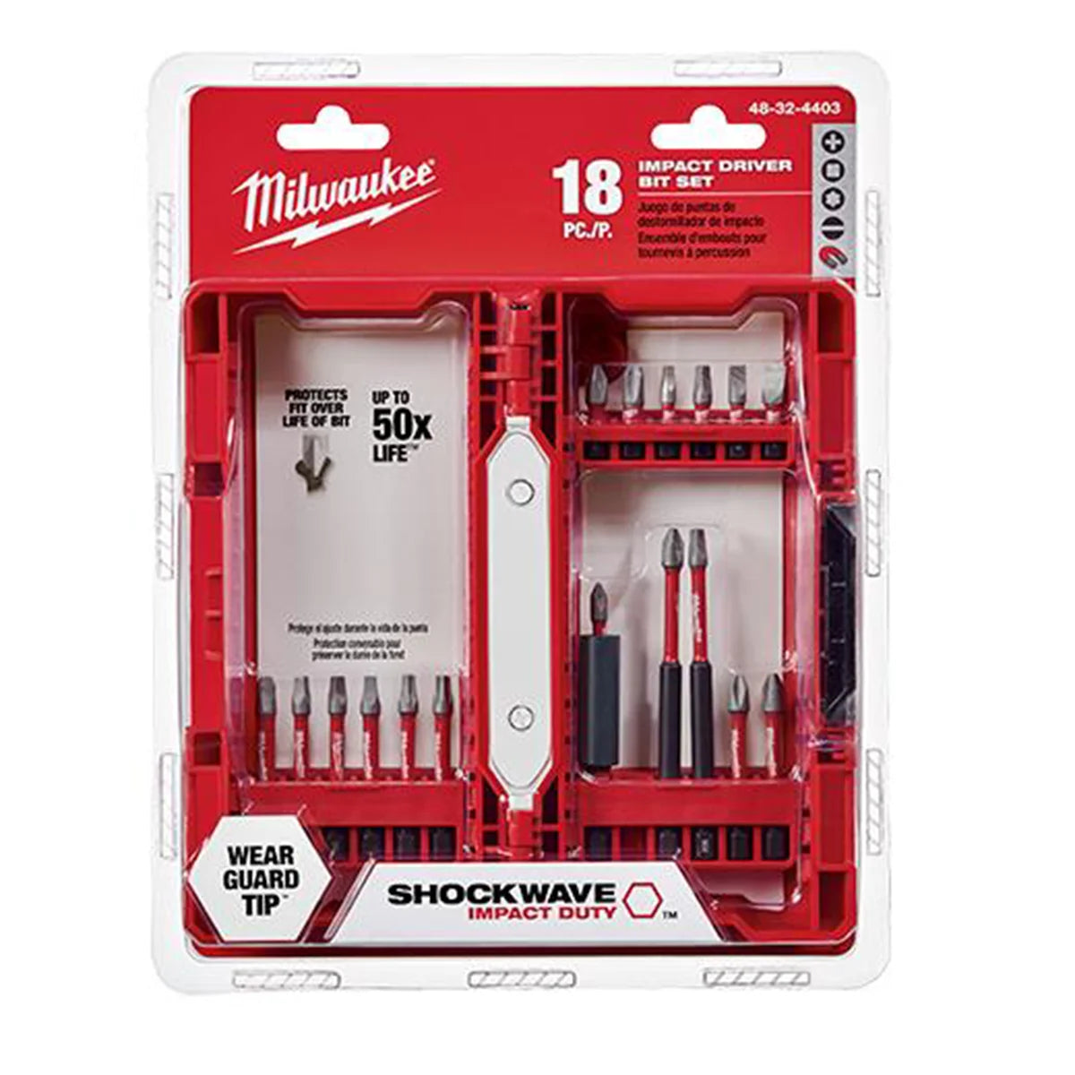 Tool SHOCKWAVE Impact Duty Driver Bit Set -18PC
