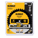 Large Diameter Saw Blades 10-In 80 -Tooth Fine Finish Tungsten Carbide-Tipped Steel Miter/Table Saw Blade Individual