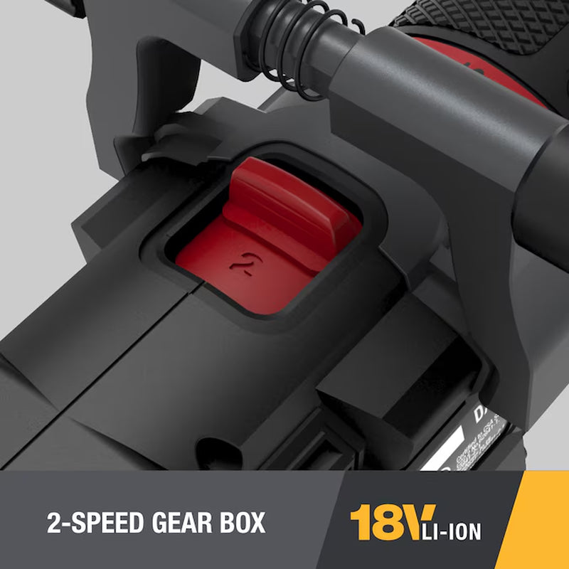 1/2-In 18-Volt Variable Speed Brushless Cordless Hammer Drill 1 -Batteries