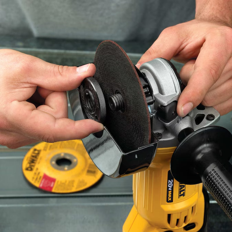 4.5-In 20-Volt Max Trigger Switch Cordless Angle Grinder