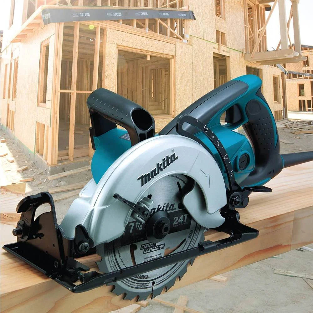 Tools 5477NB Builders 15 Amp Electric 7-1/4" Hypoid Circular Saw W/Blade