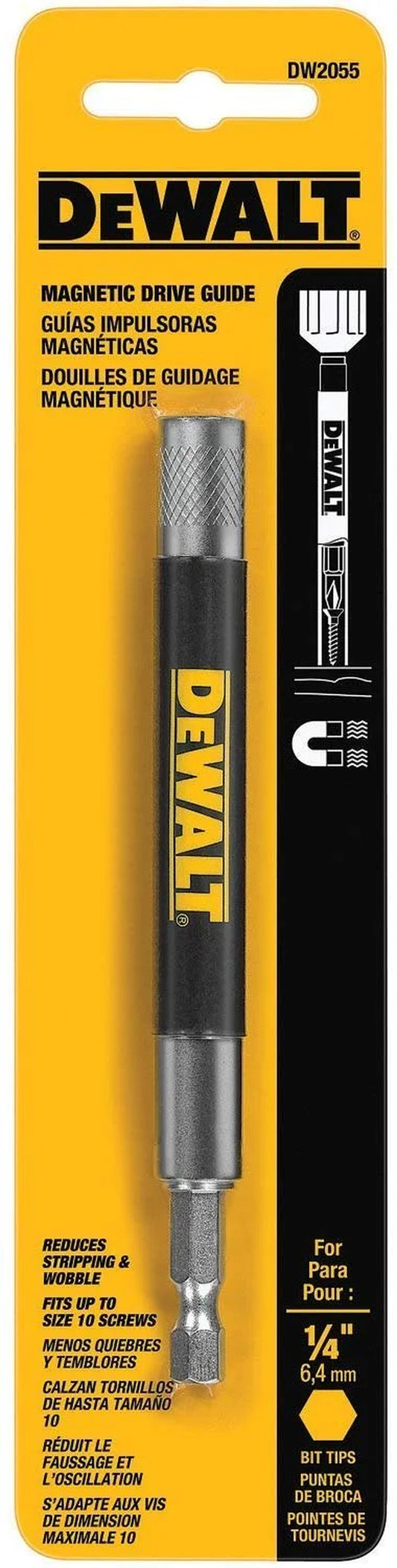 Magnetic Bit Tip Holder, 3 Pack