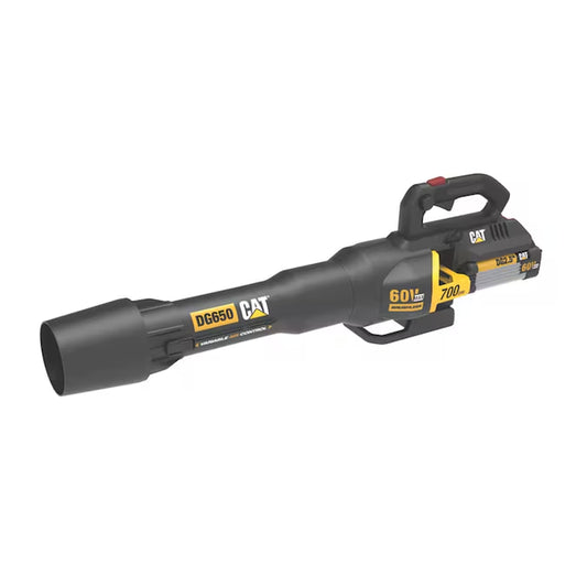 60-Volt 700-CFM 135-MPH Battery Handheld Leaf Blower 2.5 Ah