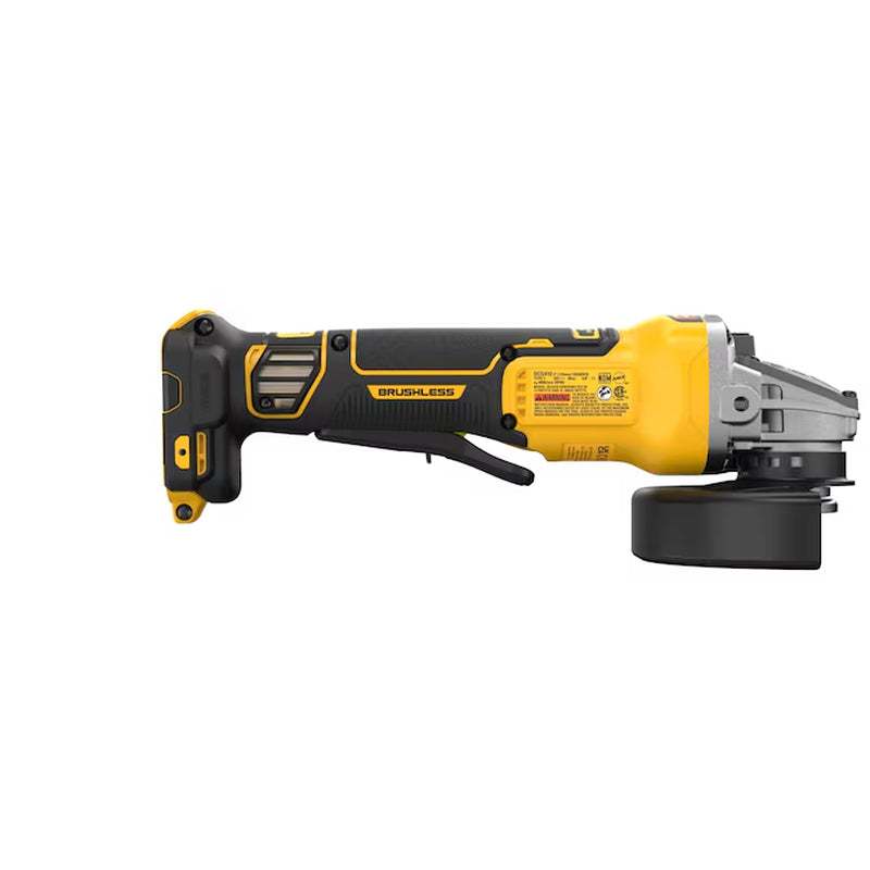 XR 4.5-In 20-Volt Max Paddle Switch Brushless Cordless Angle Grinder