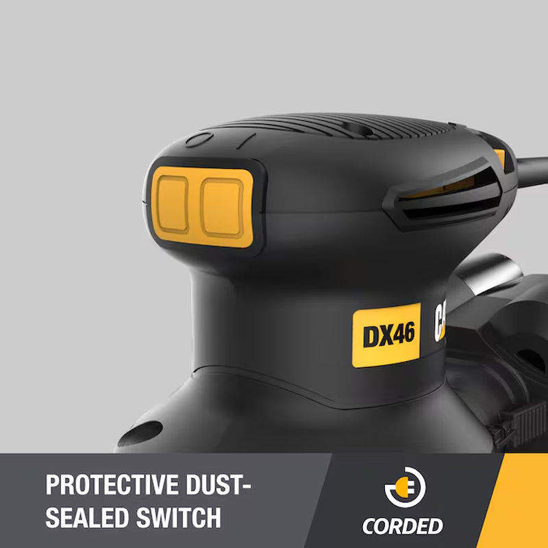 120-Volt 3 -Amp Variable Speed Random Orbital Sander with Dust Management