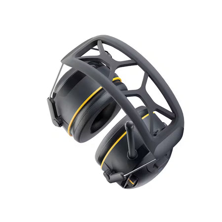 Worktunes Wireless Hearing Protector Reusable Cordless Hearing Protection Earmuffs with AM/FM Radio Bluetooth Compatibility 26 Db Noise Reduction Rating