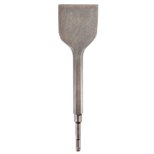 1Pcs Angled round Handle Chisel for Electric Hammer Use Masonry Chiseling 11.0X2.7In