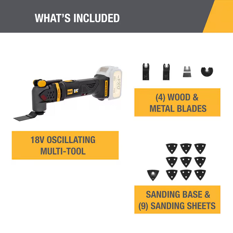18-Volt Cordless Brushless Variable Speed Oscillating Multi-Tool