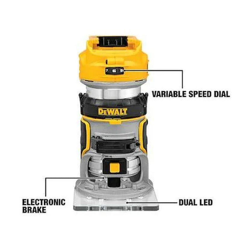 20V MAX* XR(R) Brushless Cordless Compact Router