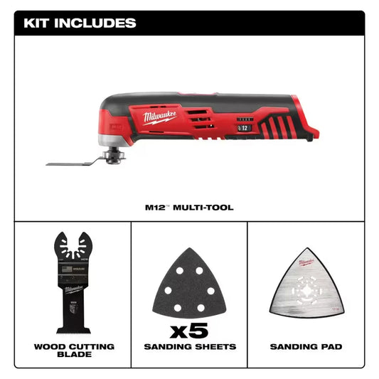 2426-20 M12 Cordless Oscillating Multi-Tool (Tool-Only)