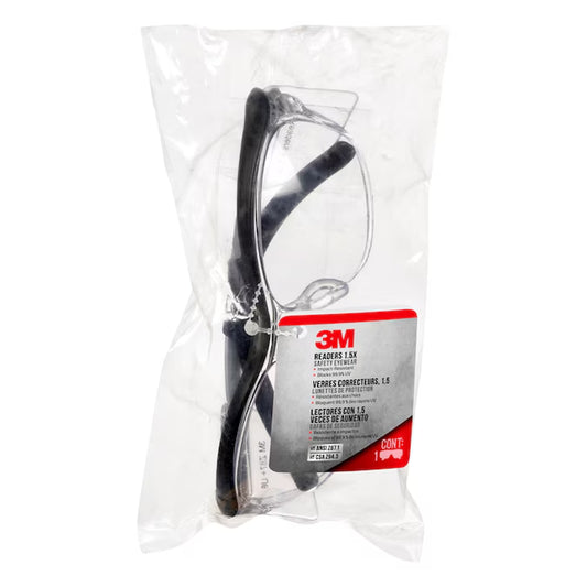 Readers +1.5 Plastic Safety Glasses