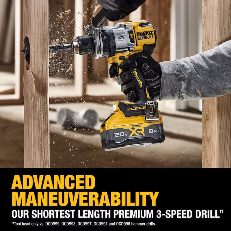 XR 1/2-In 20-Volt Max Variable Speed Brushless Cordless Hammer Drill 1 -Batteries