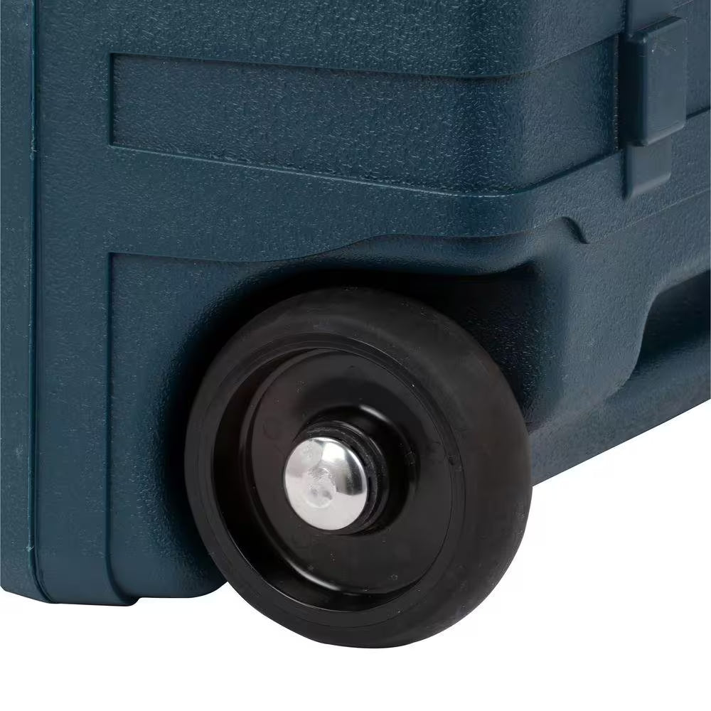 15 Amp 1-1/8 In. Corded Concrete Electric Hex Breaker Hammer Kit with Hard Carrying Case with Wheels