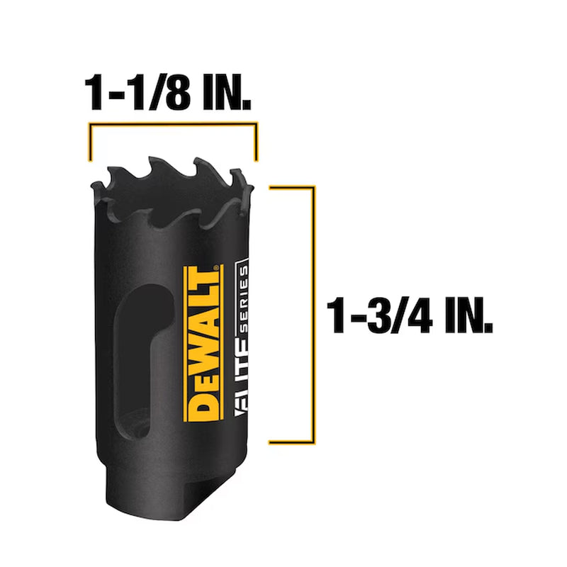 ELITE SERIES Carbide-Tipped Non-Arbored Hole Saw Set 9 -Piece