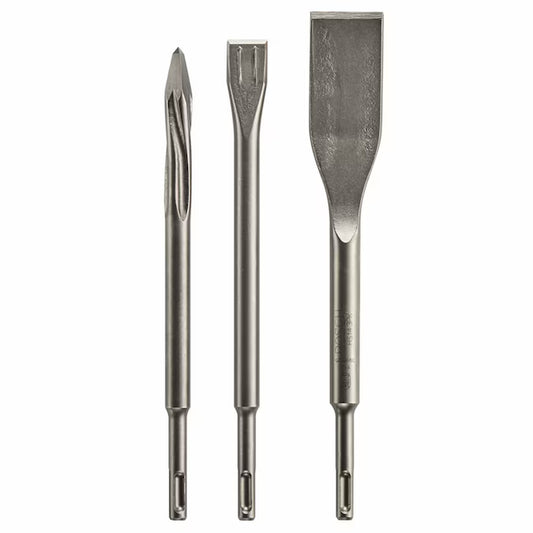 Bulldog Sds-Plus 3 -Pack Construction Chisel Set
