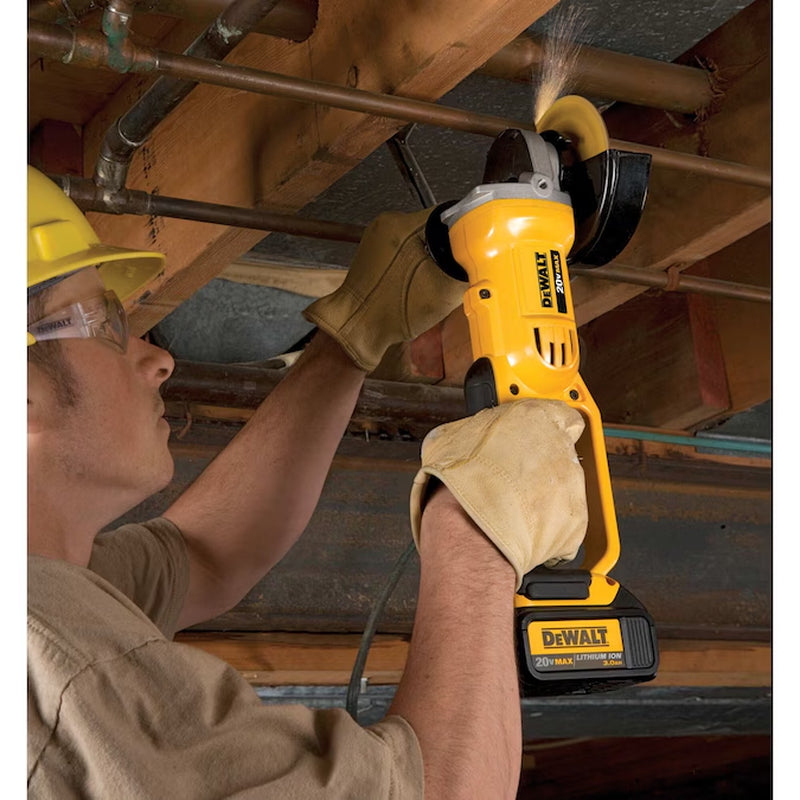 4.5-In 20-Volt Max Trigger Switch Cordless Angle Grinder