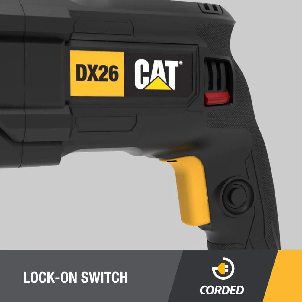 Caterpillar Cat® DX26U Corded 1" Sds-Plus Rotary Hammer Drill 8-AMP