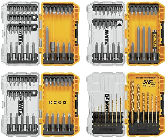 - DWA110SETCCLW - 110-Piece Shank Screwdriver Bit Set