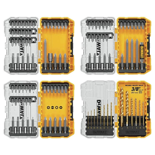 DeWalt DWA110SETCCLW 110-Piece Shank Screwdriver Bit Set – Precision Bits for Power Tools