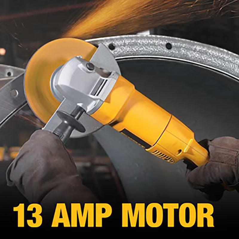 7-In 13-Amp Trigger Switch Angle Grinder