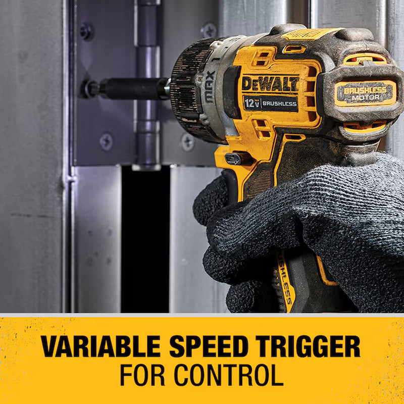XTREME 12-Volt Max Brushless 1/4-In Cordless Screwdriver (Battery Included and Charger Included)