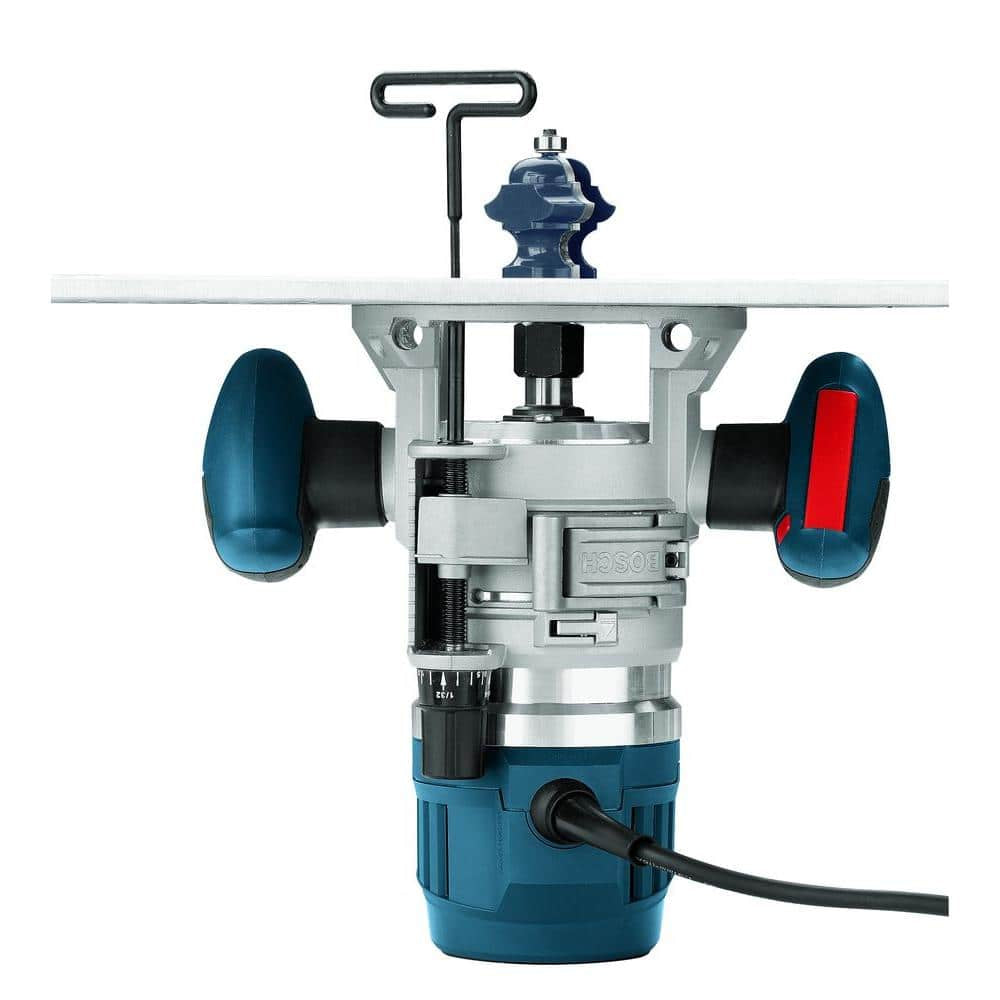 15 Amp 3-1/2 In. 2.3 HP Corded Electric Variable Speed Fixed Base Router Kit with Trigger Control