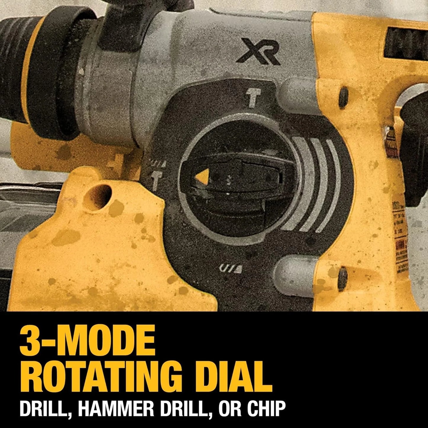20V MAX SDS Rotary Hammer Drill, Cordless, 3 Application Modes, Bare Tool Only DCH273B