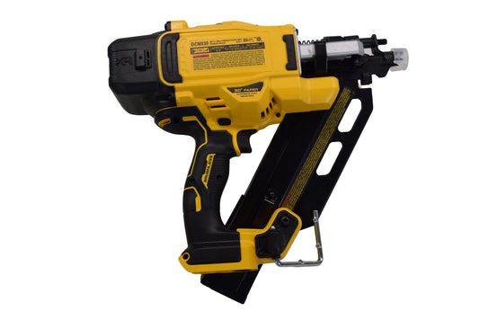 DCN930B 20V MAX PNEUMATIC BRUSHLESS CORDLESS 30° PAPER TAPE FRAMING NAILER (TOOL ONLY)