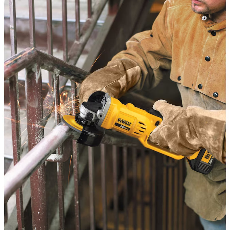 4.5-In 20-Volt Max Trigger Switch Cordless Angle Grinder