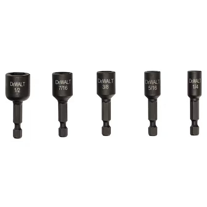Nutsetter Impact Driver Bit 5 -Piece