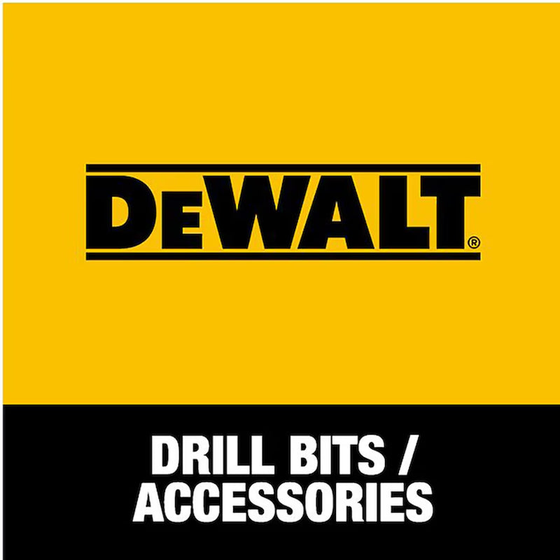 1/2-In X 12-In Black and Gold Coated HSS Aircraft Length Twist Drill Bit