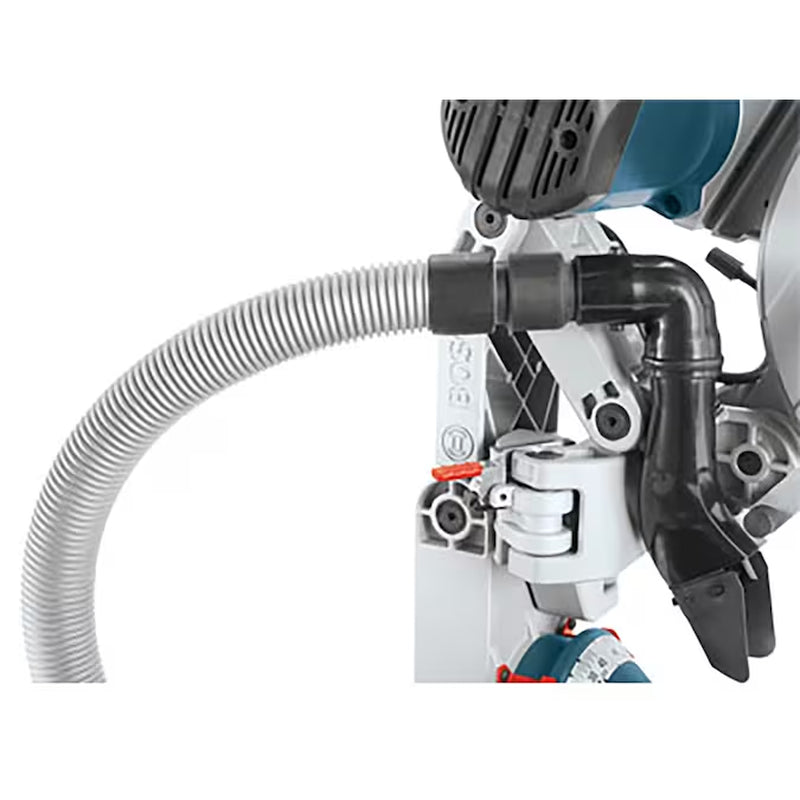 Glide 12-In 15-Amp Dual Bevel Sliding Compound Corded Miter Saw
