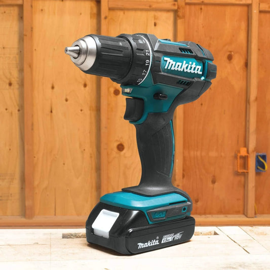 18V Lithium-Ion Cordless Power Tool Set, 1.5Ah, 2 Pack
