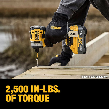 XR 20-Volt Max 1/4-In Brushless Cordless Impact Driver (Battery Not Included and Charger Not Included )