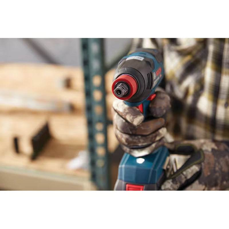 Two-In-One 18-Volt 1/4-In 1/2-In Brushless Cordless Impact Driver (Battery Included and Charger Included and Soft Bag Included)