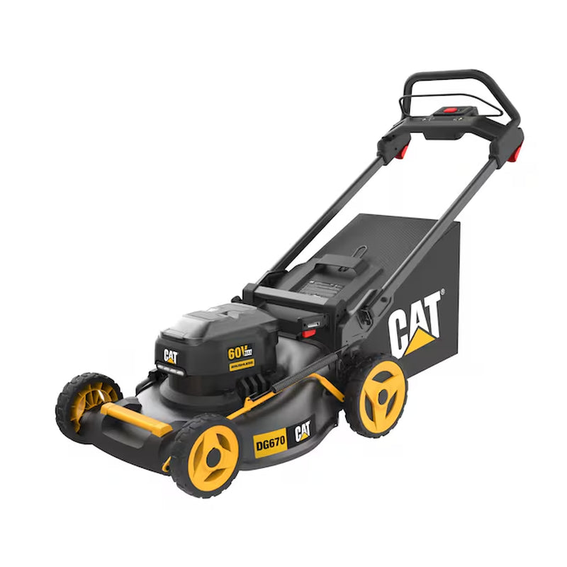 60-Volt, (1) 5 Ah Battery 21-In Push Walk Mower With