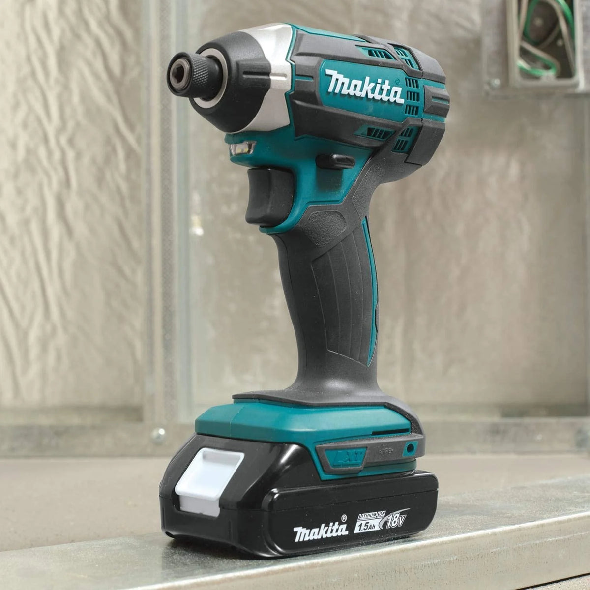 18V Lithium-Ion Cordless Power Tool Set, 1.5Ah, 2 Pack