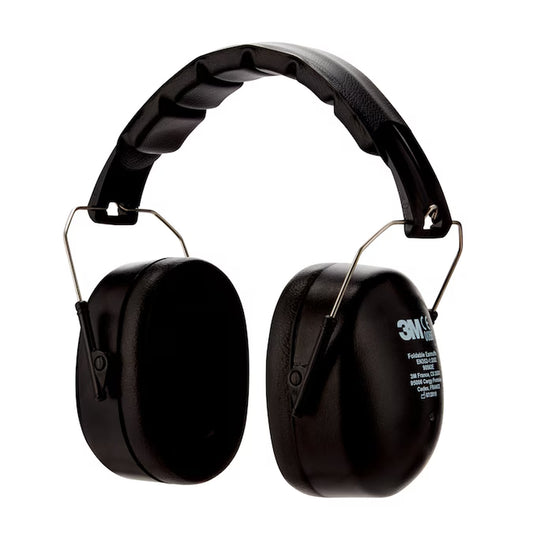 Reusable Folding Earmuff Reusable Cordless Hearing Protection Earmuffs Noise Reduction Rating (NRR) of 25 Db Db Noise Reduction Rating